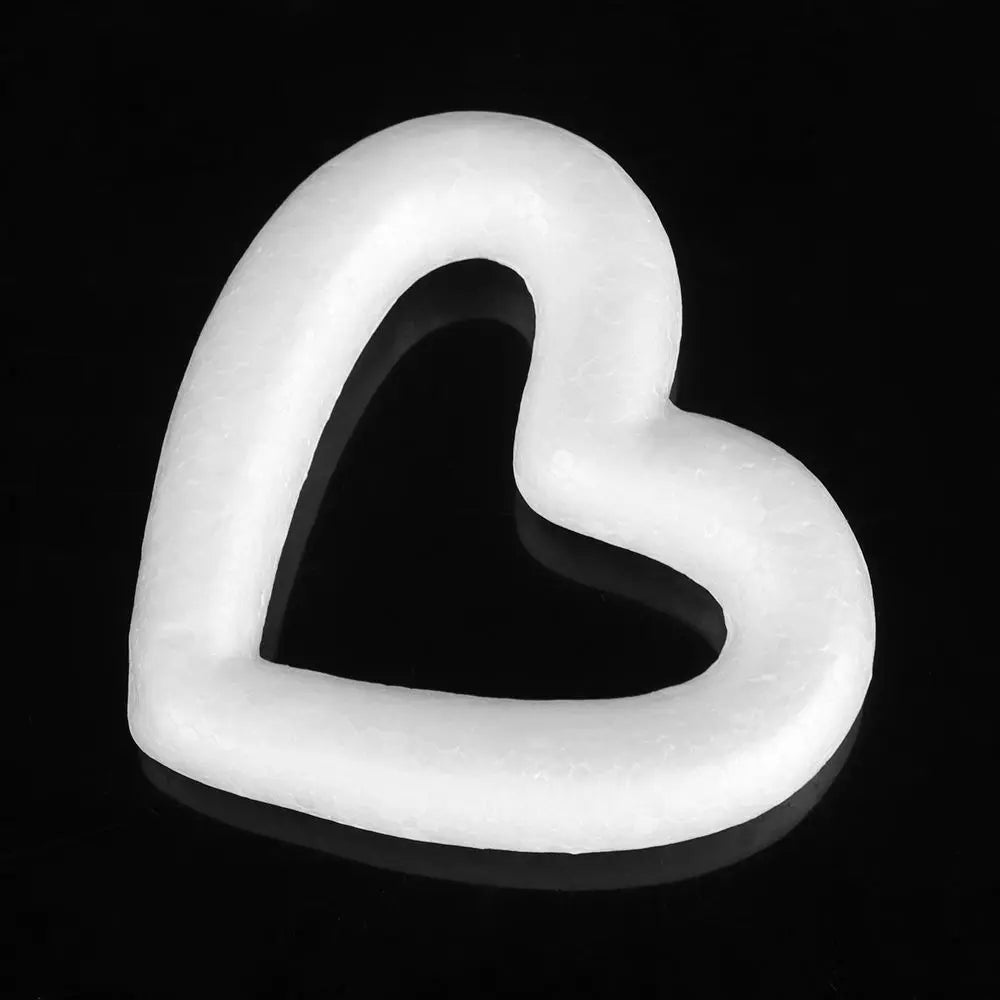 Hollow Heart Foam Mould – Craft & Party Decoration, 4 Sizes Foam Craft Mould Nixie