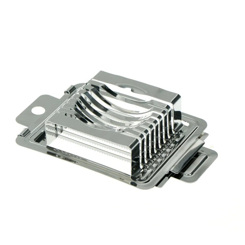 Stainless Steel Egg Slicer – 8-Blade Hard Boiled Egg Cutter Egg Slicer Nixie