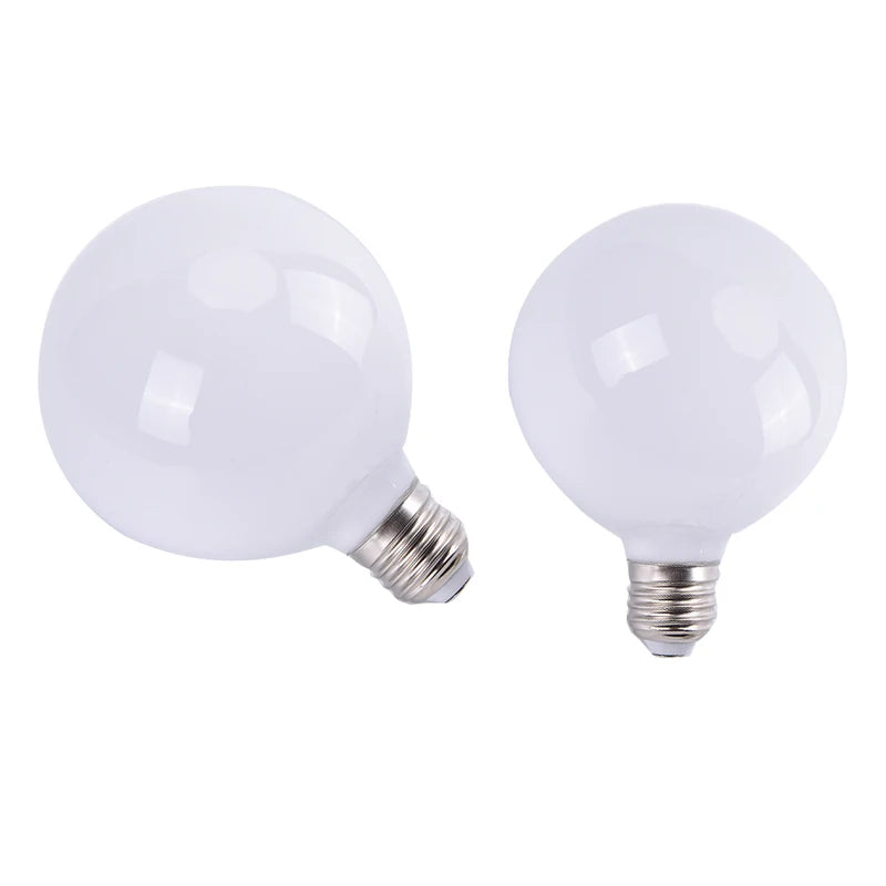 Milky Glass G80 G95 Globe LED Bulb 7W E27 Warm & Cool White Globe LED Bulb Nixie