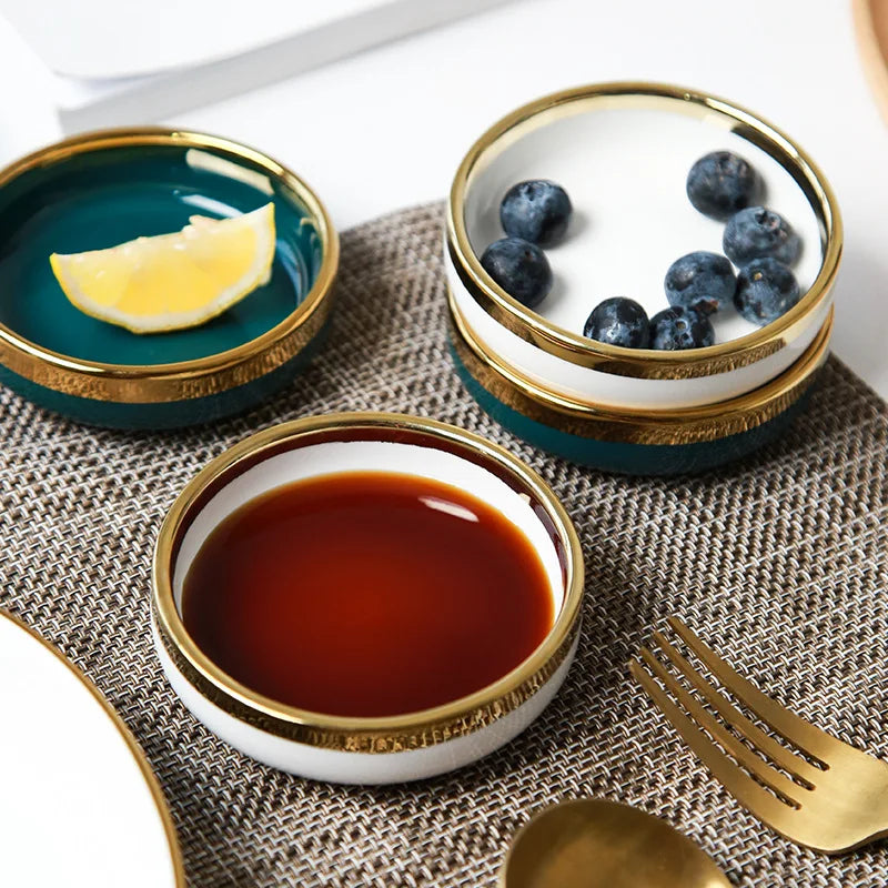 Ceramic Small Sauce Dishes – Hot Pot & Soy Sauce Plates Ceramic Sauce Dish Nixie