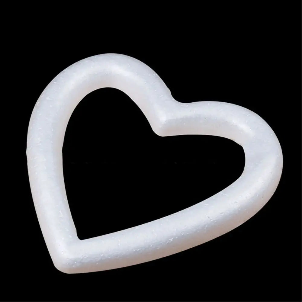 Hollow Heart Foam Mould – Craft & Party Decoration, 4 Sizes Foam Craft Mould Nixie