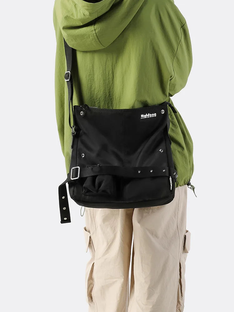 Nixie Retro Motorcycle Messenger Bag | Crossbody Shoulder Bag Crossbody Messenger Bag Nixie