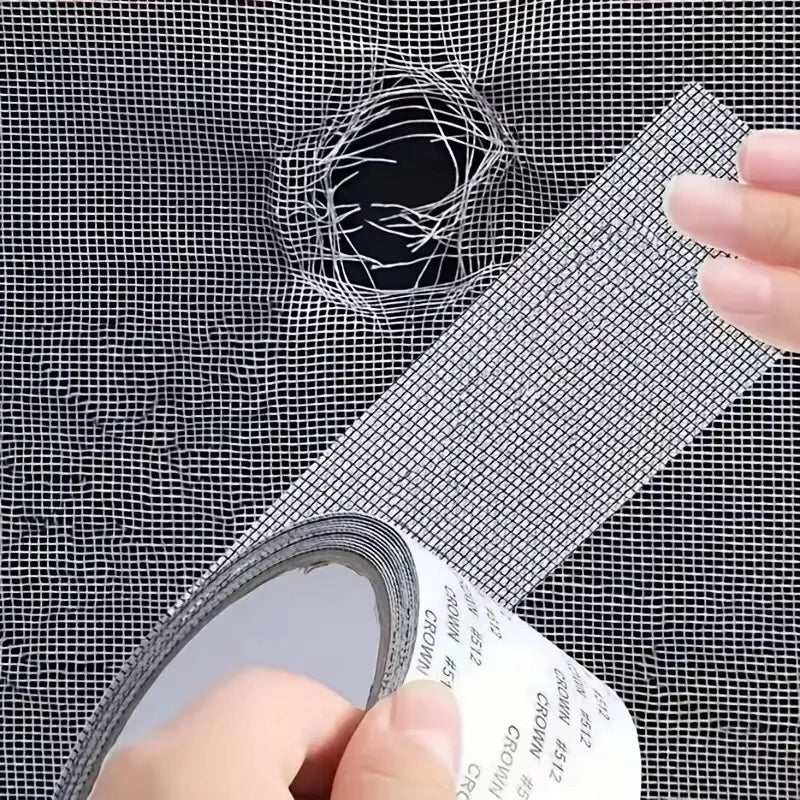 Waterproof Window Screen Repair Tape | Self-Adhesive Mesh Patch