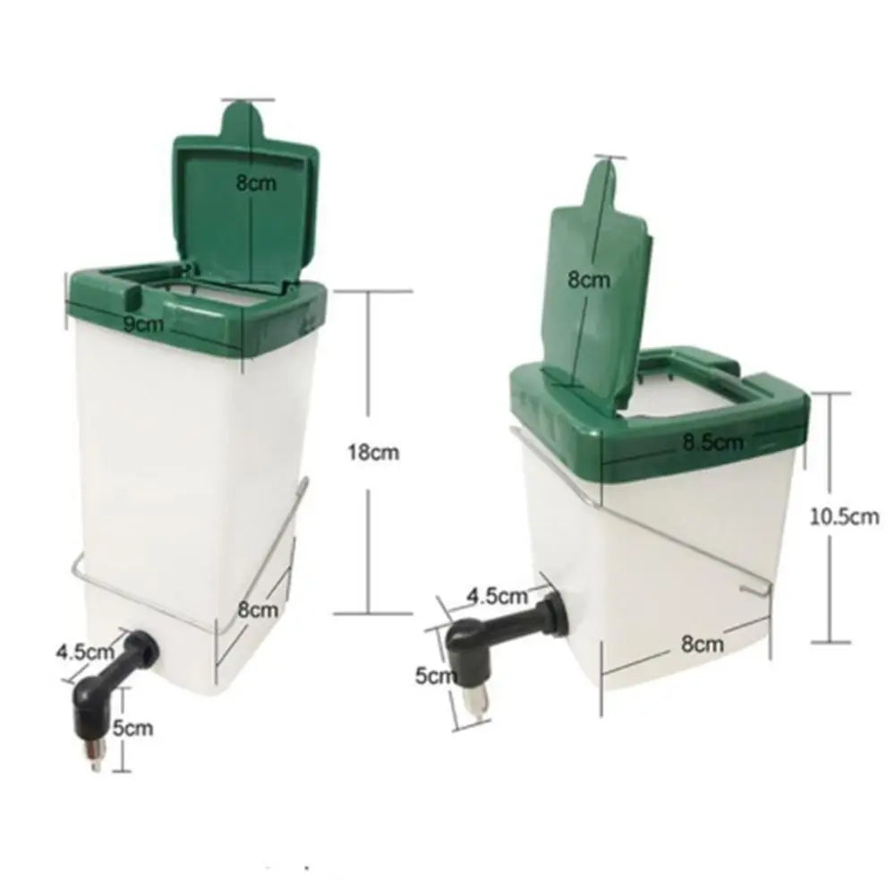 Automatic Rabbit Water Bottle Cage Drinker – 500ml & 1L