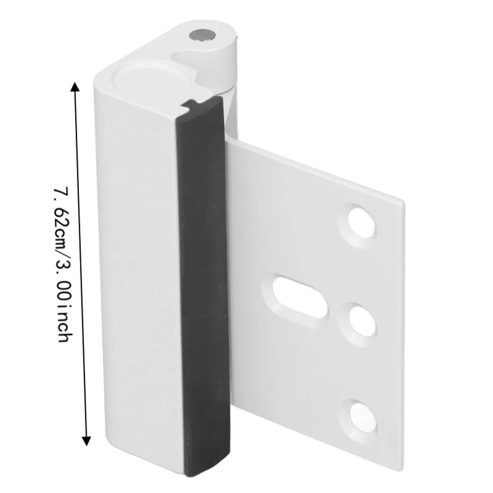 2-Pack Aluminium Door Reinforcement Lock – 800 Lbs Security Door Security Lock Nixie