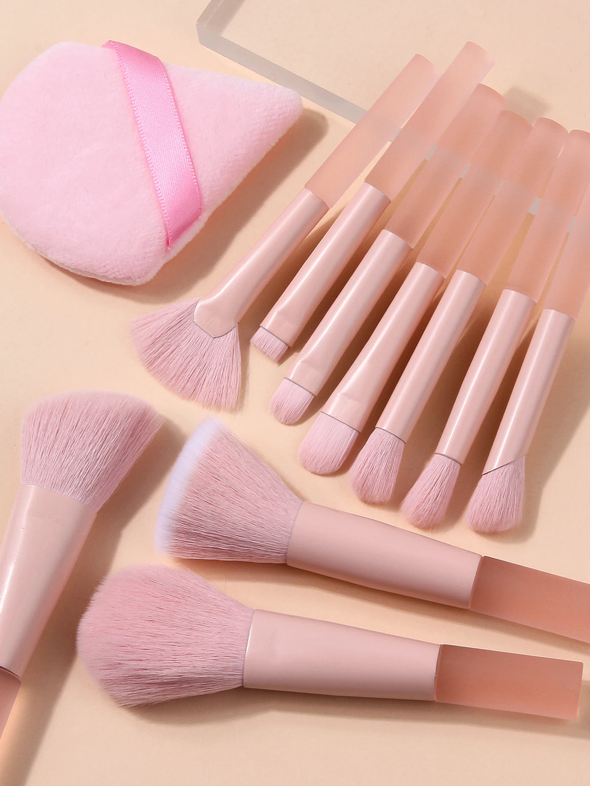 10-Piece Mini Makeup Brush Set – Travel Portable Pro Kit Makeup Brush Set Nixie