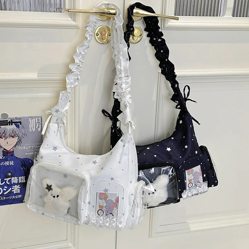 Nixie Star-Shaped Ita Bag – Transparent Kawaii Shoulder Bag Ita Shoulder Bag Nixie