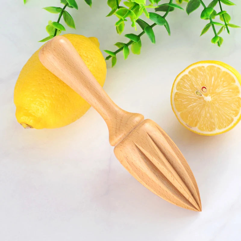 Wooden Manual Citrus Juicer – Lemon & Orange Squeezer Manual Citrus Juicer Nixie