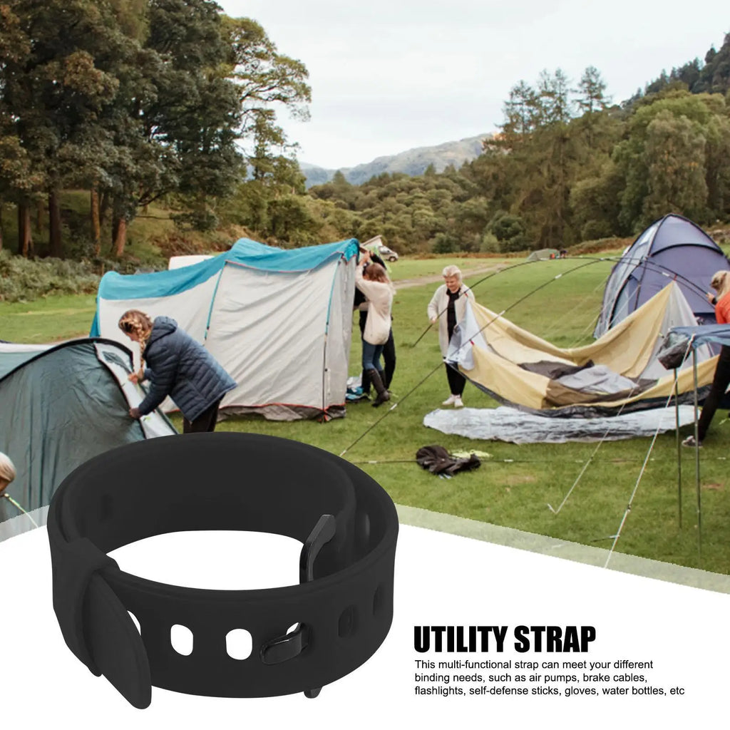 Rubber Tension Strap High Strength Cargo Belt Quick Release Cargo Securing Strap Nixie