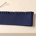 Wide Ruffle Elastic Band 1 Yard – DIY Waistband Sewing Trim Elastic Sewing Trim Nixie Navy Blue