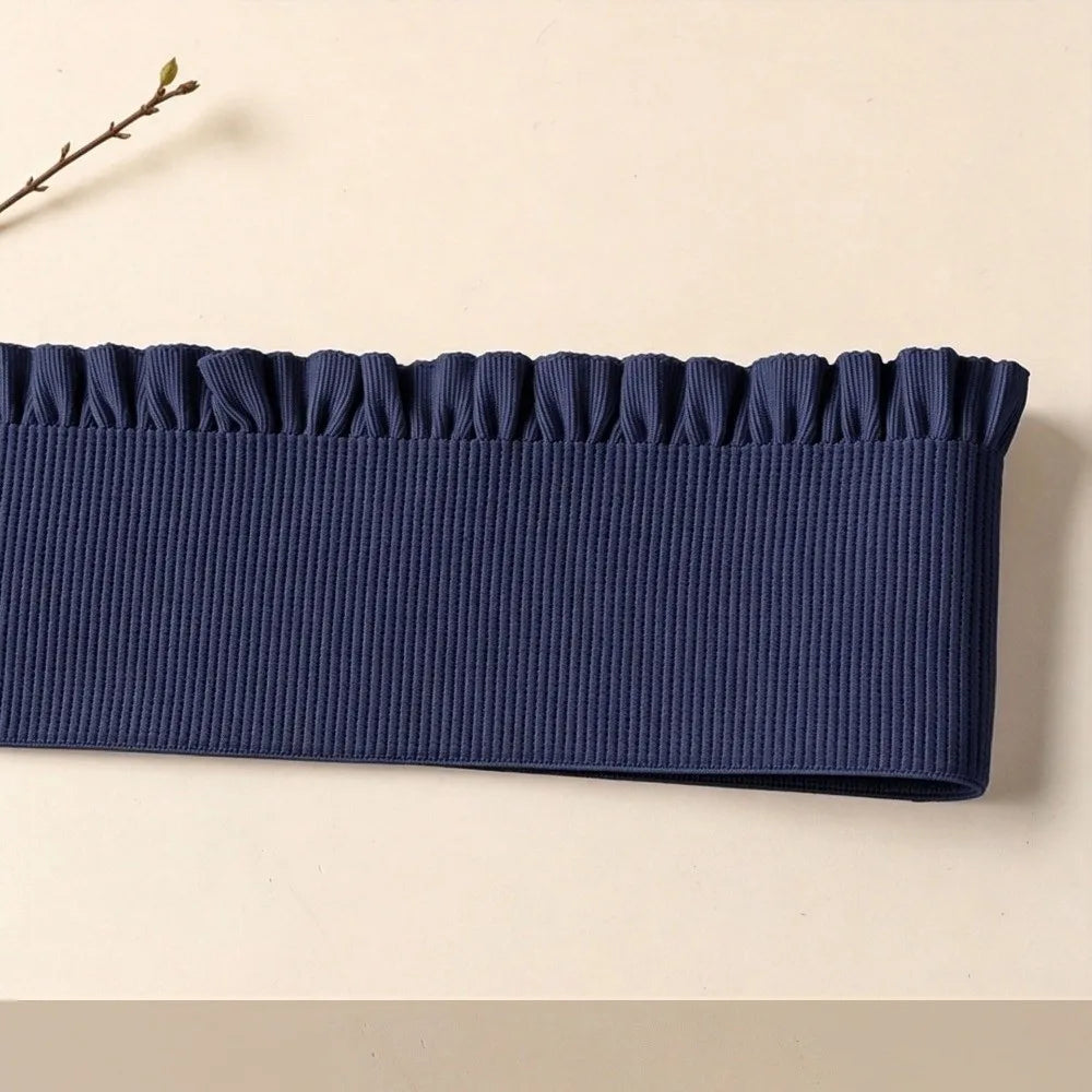 Wide Ruffle Elastic Band 1 Yard – DIY Waistband Sewing Trim