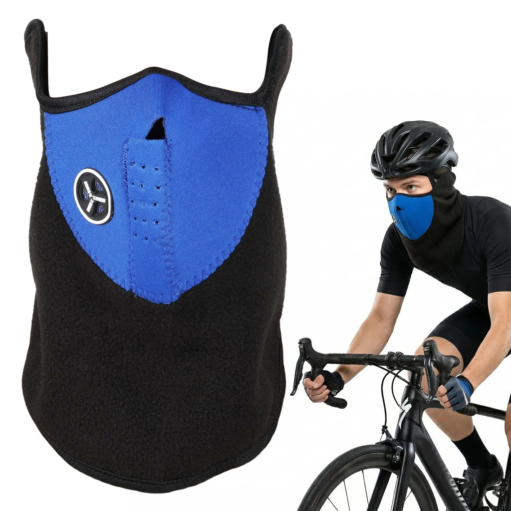 Windproof Cycling Face Mask with Breathing Valve & Neck Gaiter Cycling Face Mask Nixie