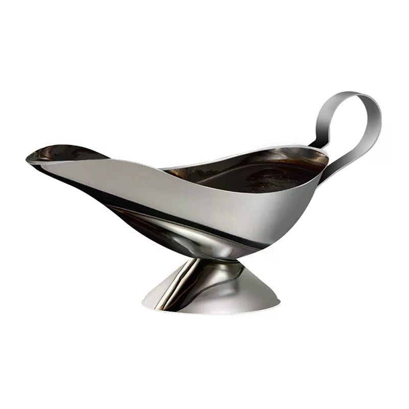 Stainless Steel Dripless Gravy Sauce Boat – 3 oz to 8 oz Gravy Sauce Boat Nixie