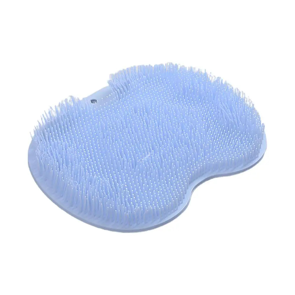 Silicone Shower Foot Scrubber Mat – Exfoliating Massage Brush
