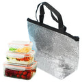 Foldable Aluminum Foil Insulated Cooler Bag | Bento Lunch Bag Insulated Cooler Bag Nixie Default Title