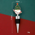 Christmas Snowman Wine Stopper | Zinc Alloy Festive Bottle Seal Wine Stopper Nixie A3