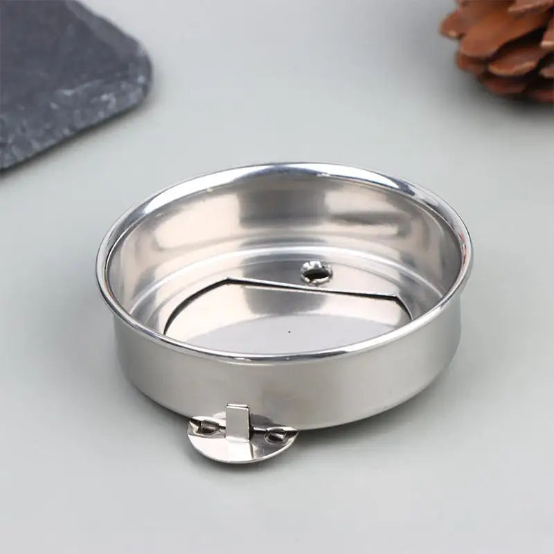 Stainless Steel Alcohol Stove Ignition Cover | Windproof Camping Camping Stove Cover Nixie
