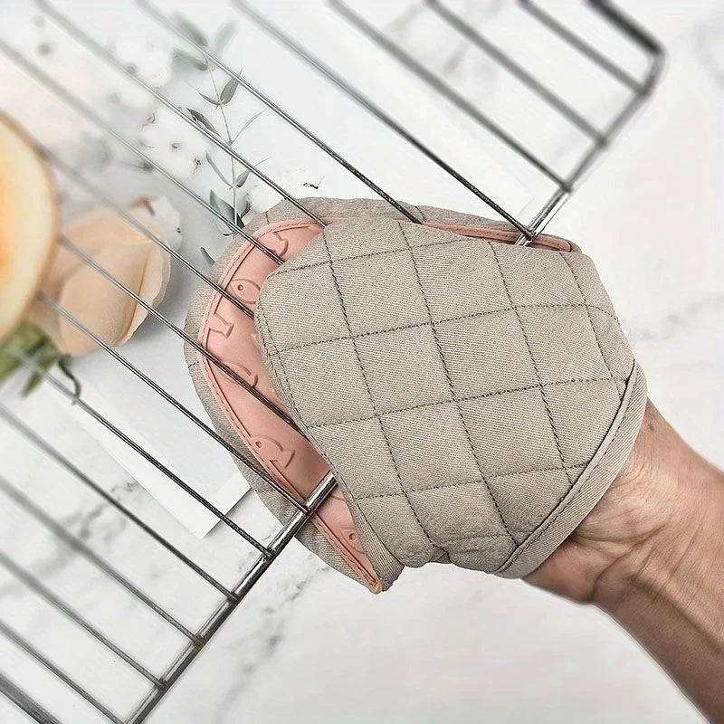 Silicone Oven Glove Clamp – Heat-Resistant Kitchen Mitt Silicone Oven Mitt Nixie