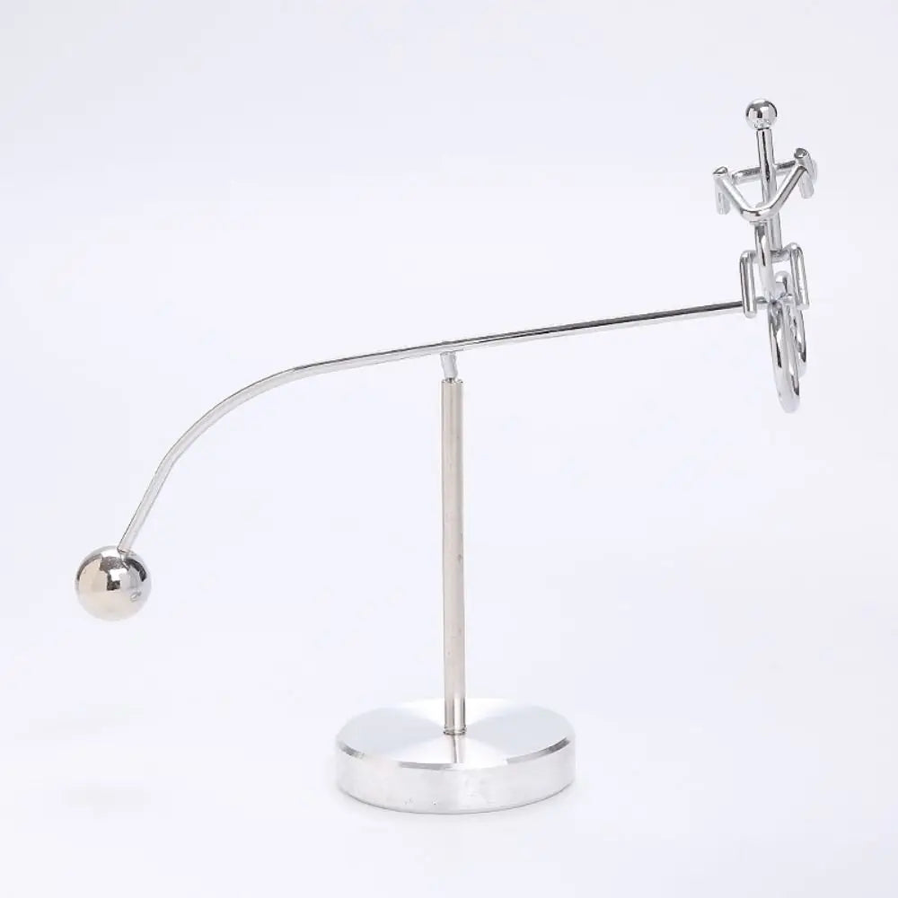 Stainless Steel Pendulum Cradle Kinetic Desk Decor Toy Kinetic Desk Sculpture Nixie