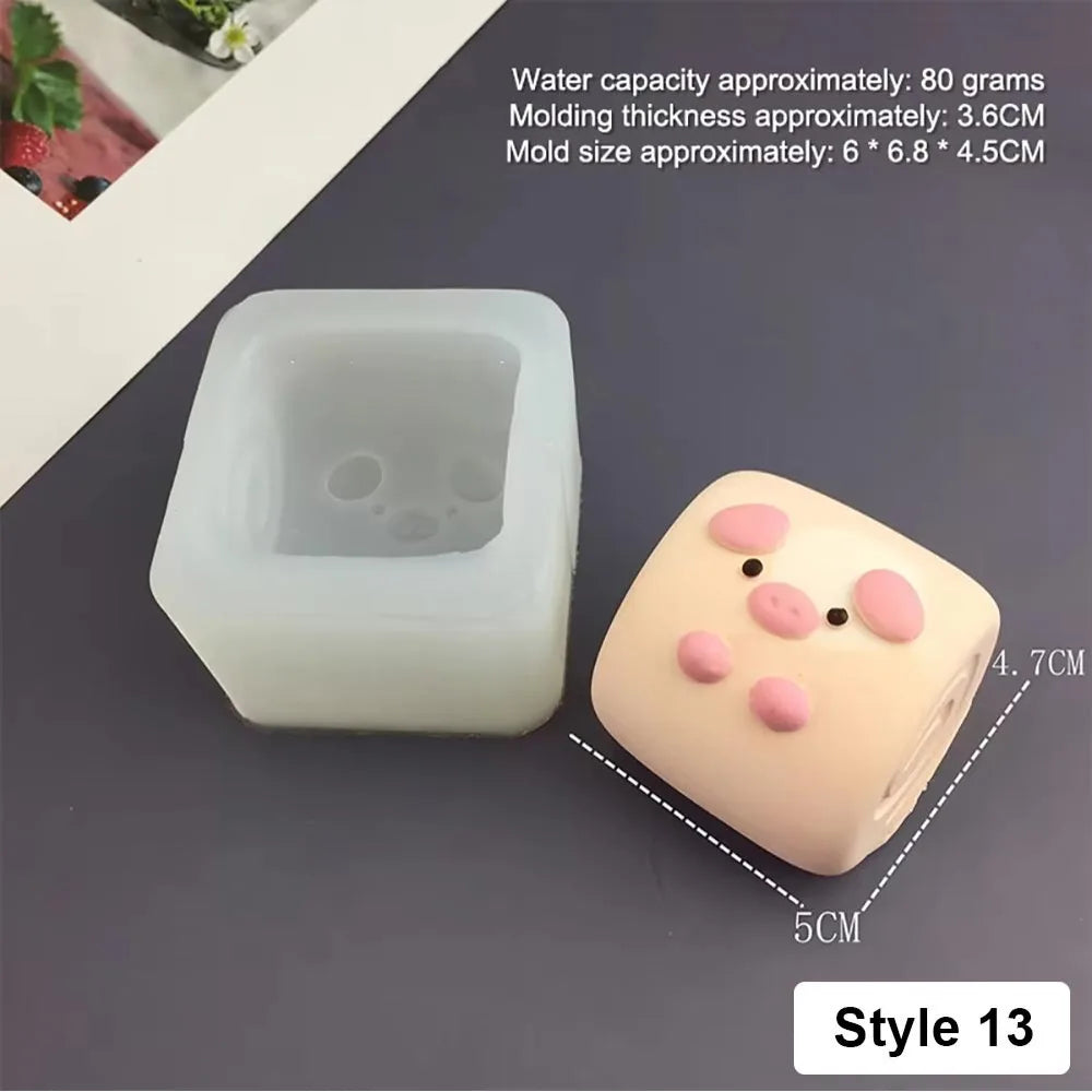 Cute Animal Silicone Baking Mold – Bunny & Kitten Bakeware Silicone Baking Mold Nixie Style 13