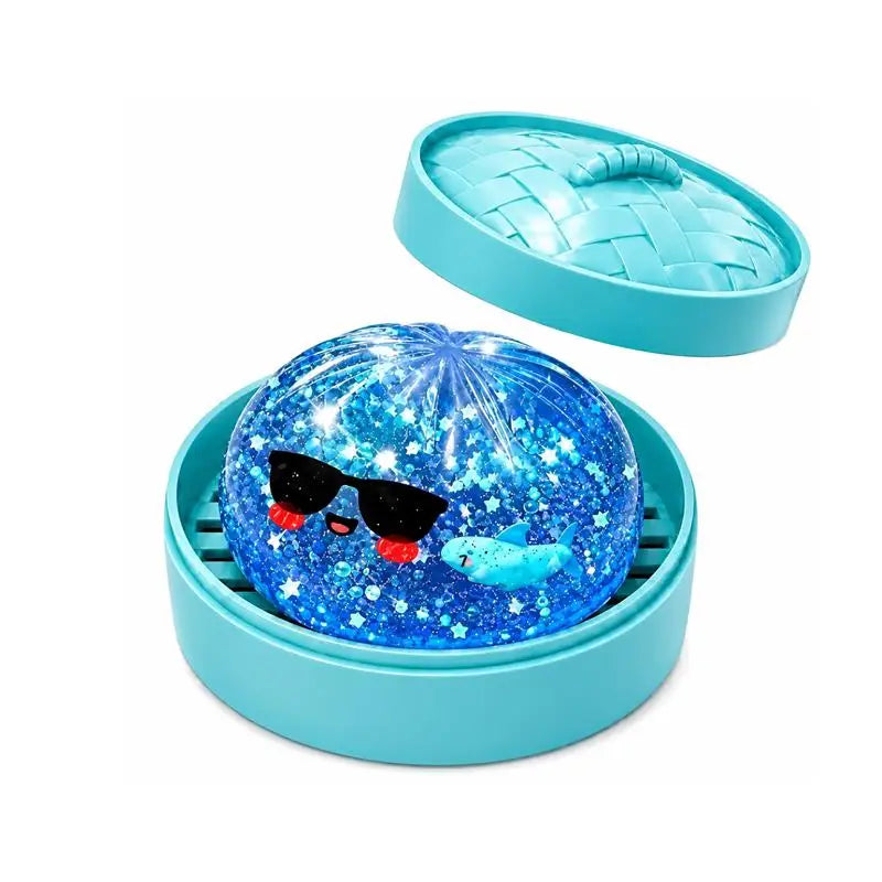 Sea Animal Glitter Squishy Toy | Hidden Mystery Squeeze Bun Squishy Fidget Toy Nixie B