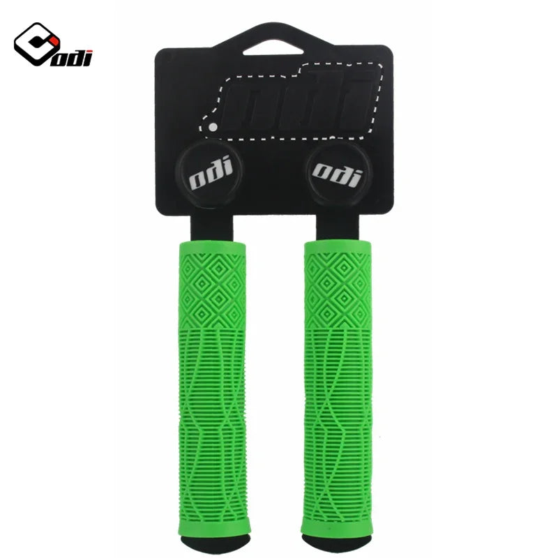 ODI Silicone MTB Handlebar Grips – Anti-Slip, Ultralight Bike Grips Bike Handlebar Grips Nixie Green