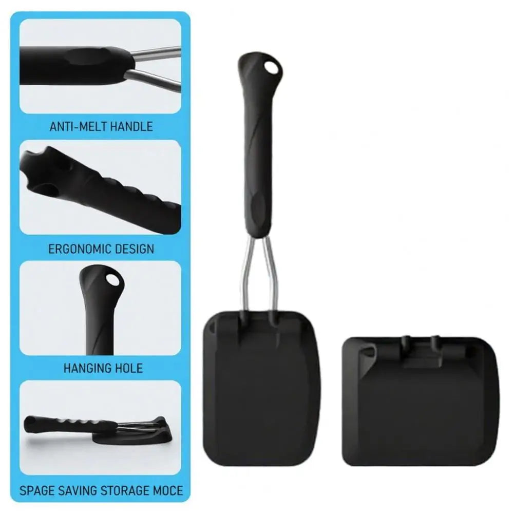 Adjustable Angle Silicone Spatula Set – Heat-Resistant Turner
