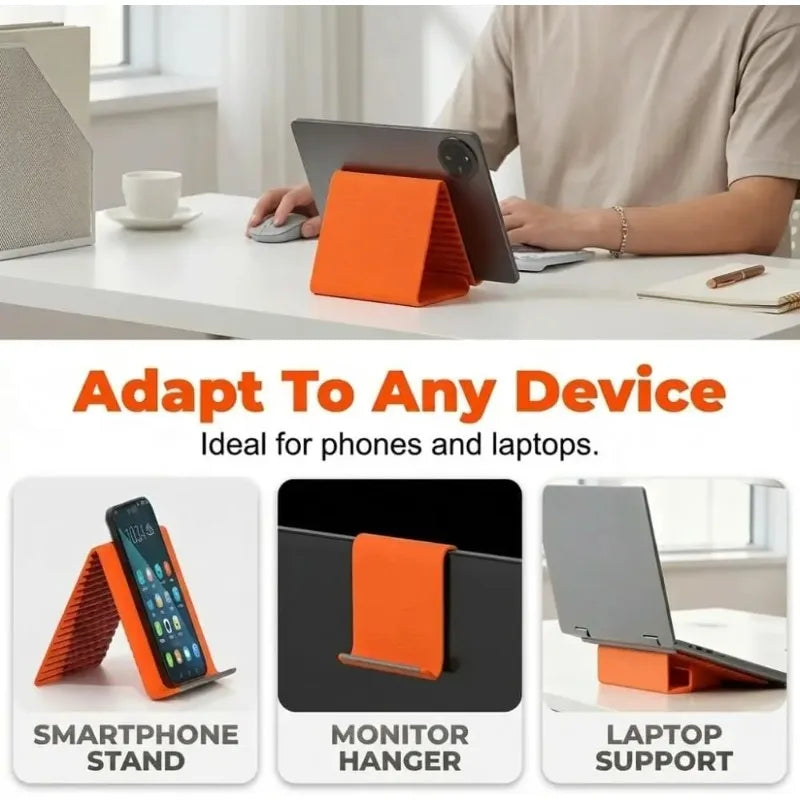 Flexible Foldable Silicone Phone & Tablet Stand | Multi-Angle Phone Tablet Stand Nixie