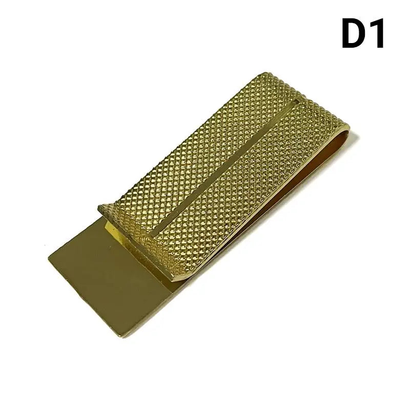 Stainless Steel Slim Money Clip & Card Holder | JETTING Metal Money Clip Nixie D1