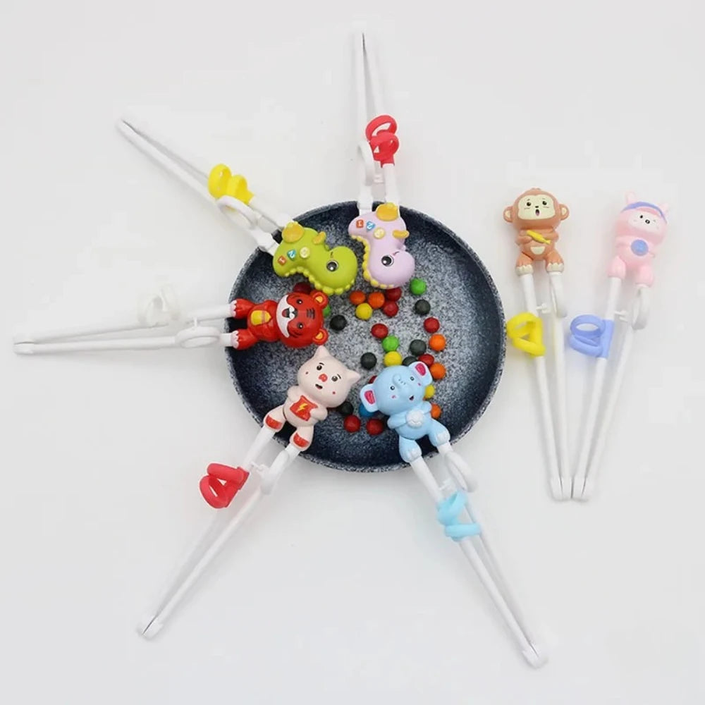 Training Chopsticks for Kids – Adjustable Non-Slip Finger Loops