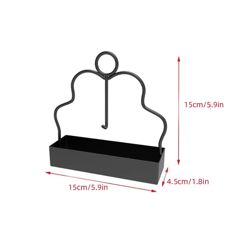 Iron Mosquito Coil Holder Incense Burner Rack – Black/Gold Coil Holder Rack Nixie