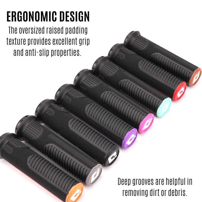 ODI Lock-On MTB Bike Grips – Non-Slip BMX Handlebar Grips Bicycle Handlebar Grips Nixie