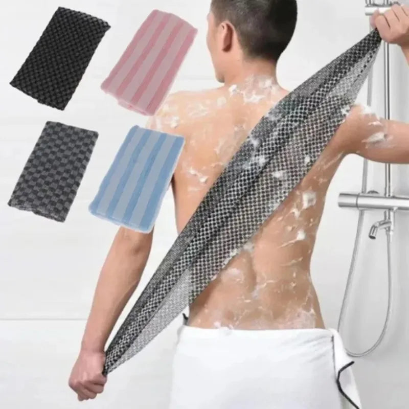 Japanese Nylon Exfoliating Body Scrub Towel – Back Wash Cloth Body Scrub Towel Nixie