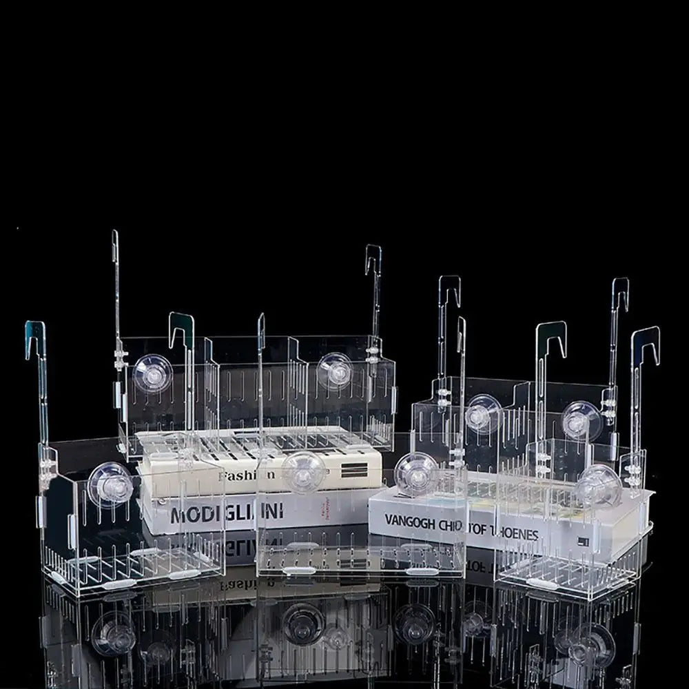 Acrylic Aquarium Breeding Box – Fish Fry Isolation Hatchery