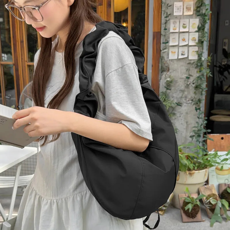 Nixie Large-Capacity Minimalist Nylon Shoulder Bag for Women Women's Shoulder Bag Nixie