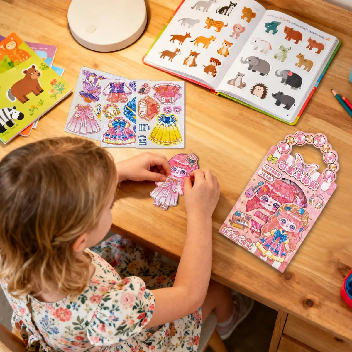 3D Magnetic Dress-Up Doll Toy Set – Mix & Match Kids Gift Magnetic Dress-Up Toy Nixie