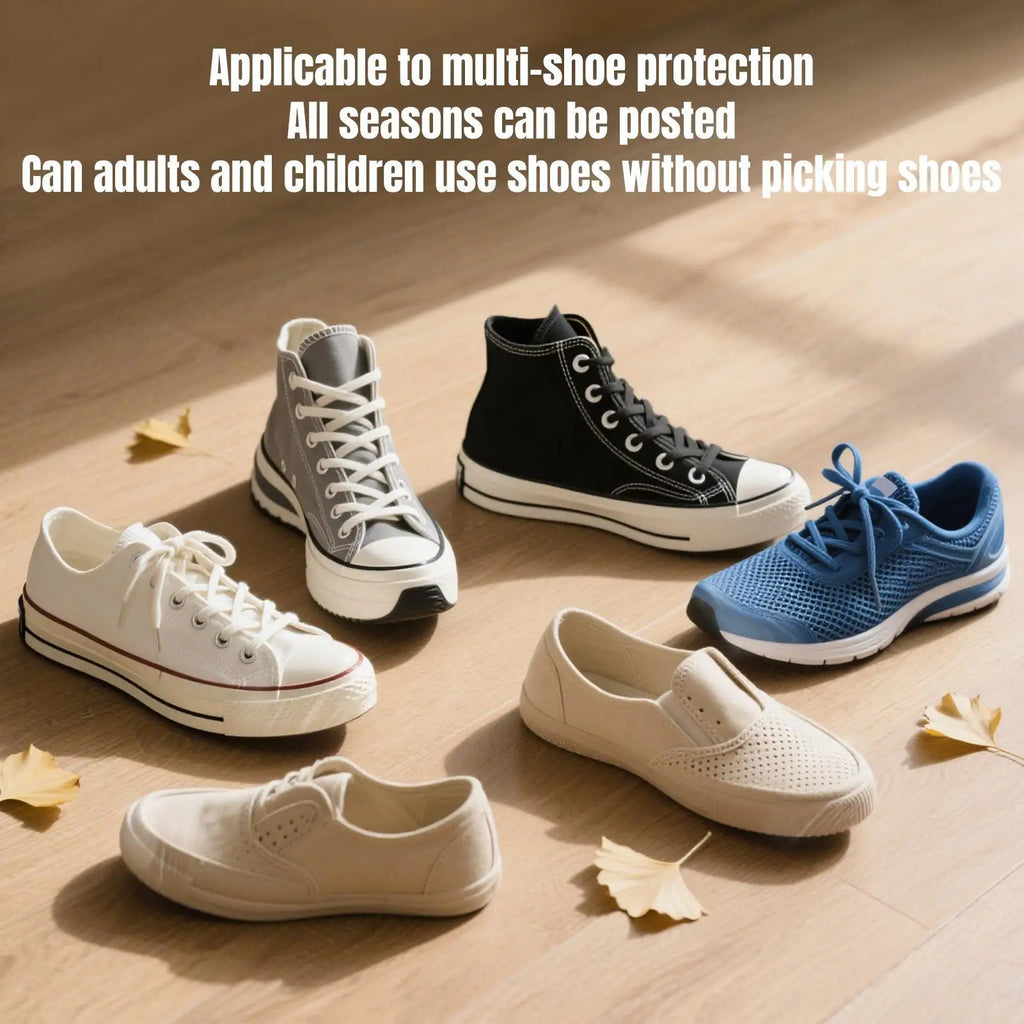30Pcs Clear Shoe Toe Rain Stickers – Waterproof TPU Patches Shoe Protector Patches Nixie
