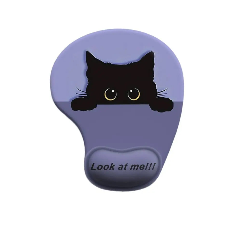 Cartoon Animal Silicone Mouse Pad with Ergonomic Wrist Rest Ergonomic Mouse Pad Nixie