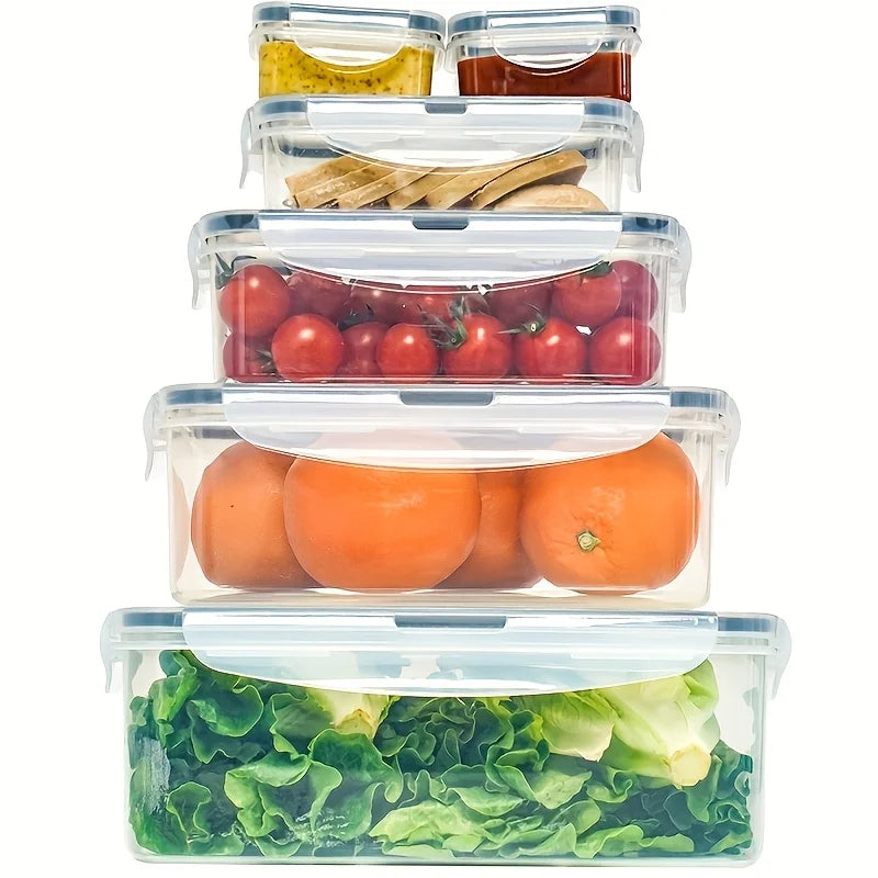 4-Piece Airtight Food Storage Containers Set with Lids Food Storage Containers Nixie
