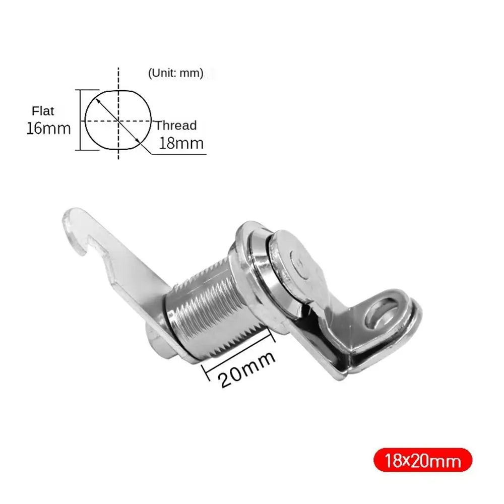 Zinc Alloy Keyless Cabinet Cam Lock – Mailbox & Furniture