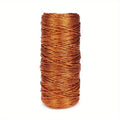 1.5mm 100M Gold Silver Macrame Cord Rope for DIY Crafts Macrame Craft Cord Nixie YELLOW