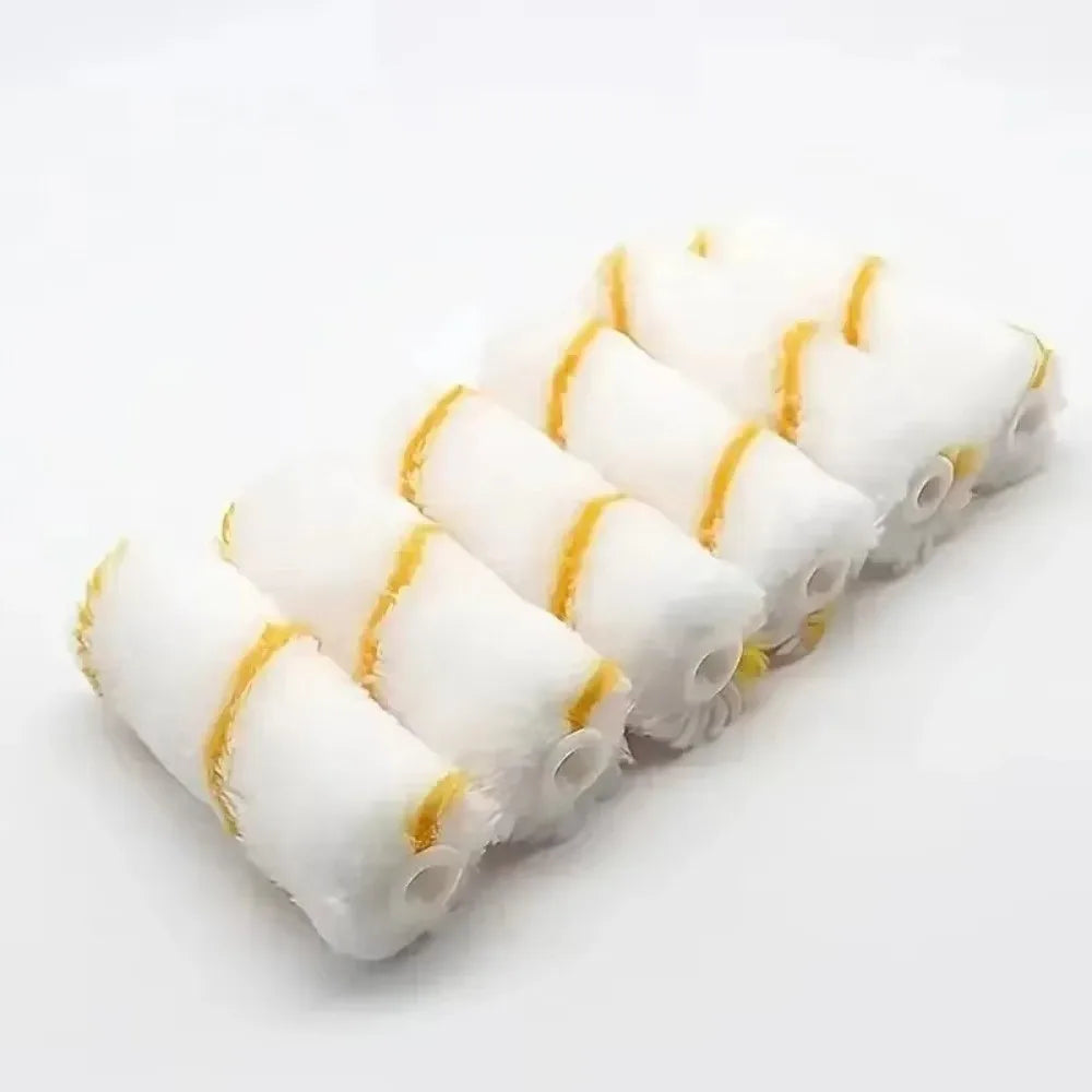 11-Piece Paint Roller Kit 4–12" 360° Rotation Replaceable Heads