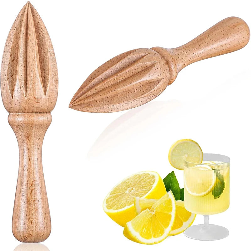 Wooden Manual Citrus Juicer – Lemon & Orange Squeezer Manual Citrus Juicer Nixie