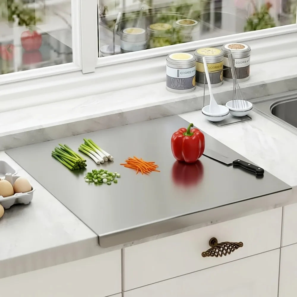 Large Stainless Steel Pastry Board – Non-Slip Baking Mat Pastry Board Nixie