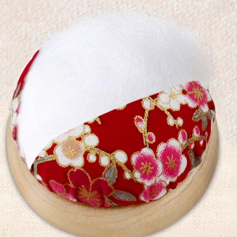 Half Round Embroidery Pincushion Wood Base – DIY Sewing Embroidery Pincushion Nixie