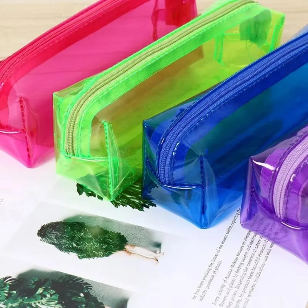 Large-Capacity Pencil Storage Bag – Colorful Zipper Pouch Pencil Case Nixie