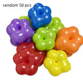 Latex Plum Blossom Balloons – Floral Petal Shape Mixed Colors