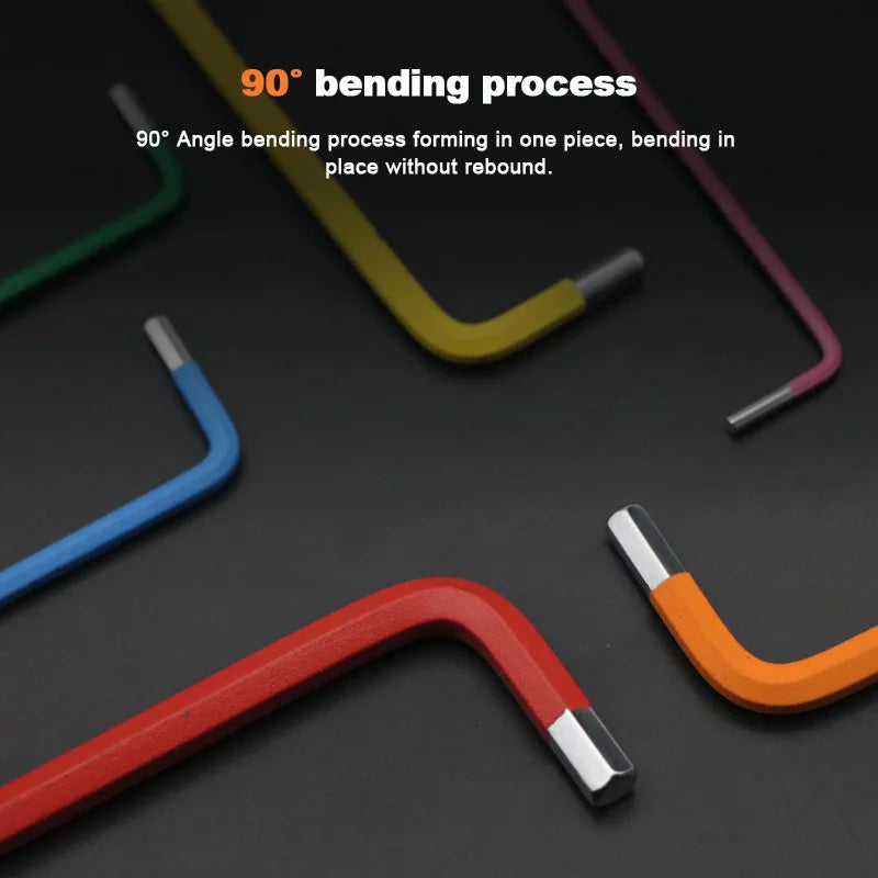 7-Piece Bike Hex Key Set – MTB & Road Bike Allen Wrench Kit Bike Hex Key Set Nixie