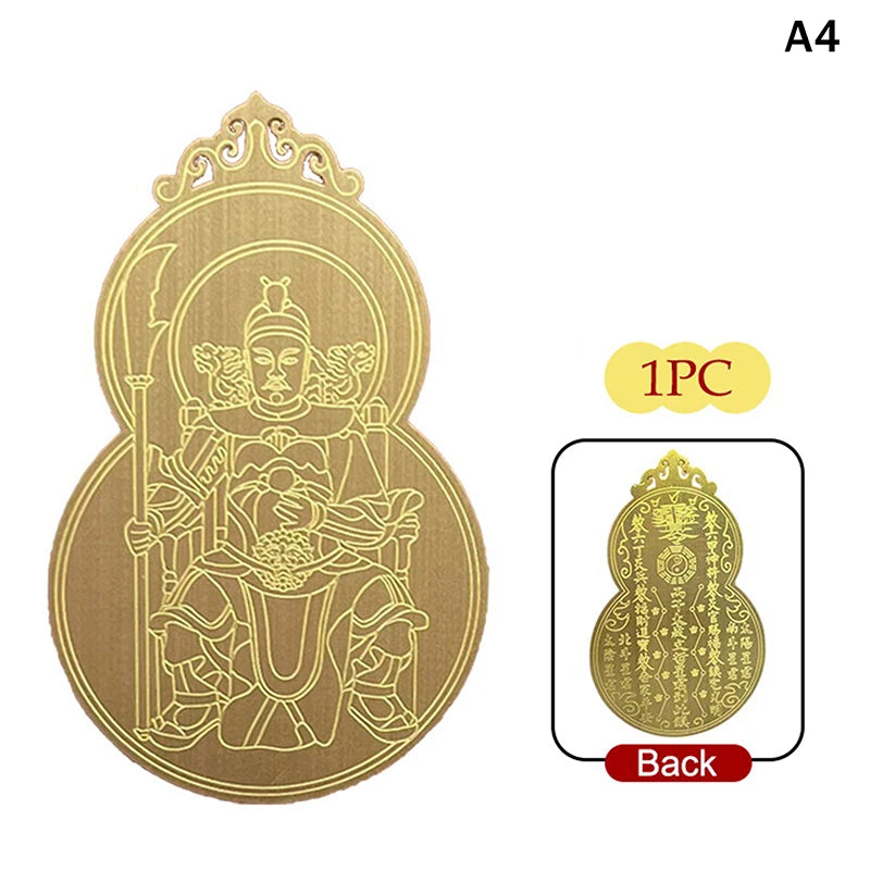 2026 Tai Sui Amulet Gold Card – Year of the Horse Feng Shui Feng Shui Amulet Card Nixie A4