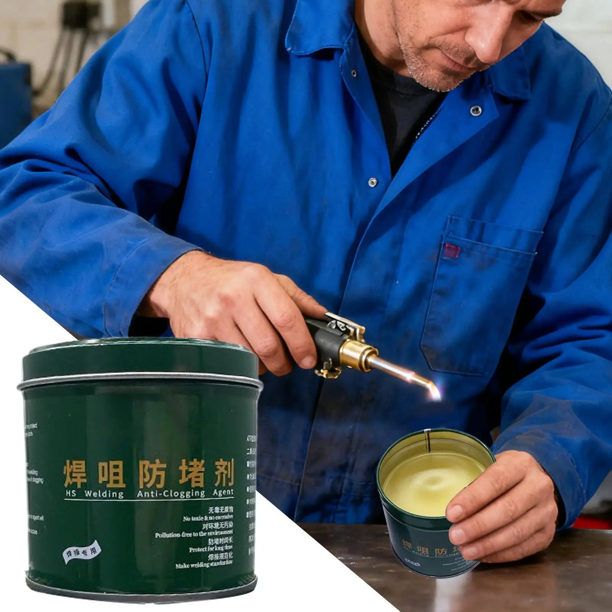 200g Anti-Clogging Welding Nozzle Gel – MIG & TIG Balm